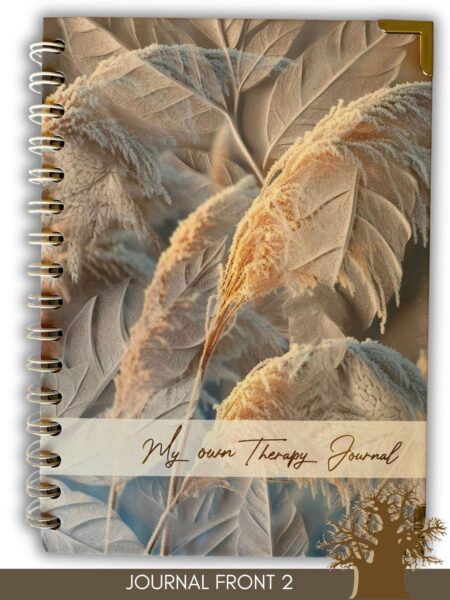 Journal Front - Winter Leaves